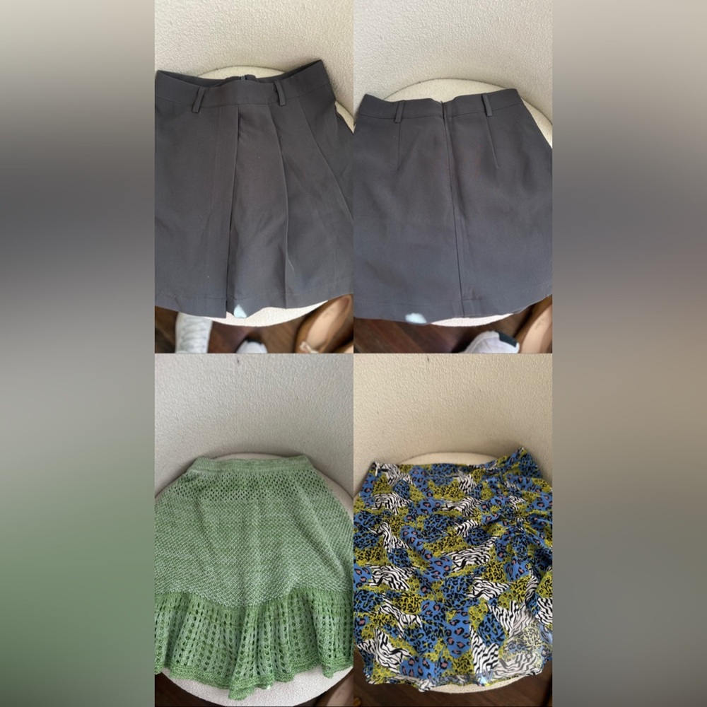 3 skirts size S
